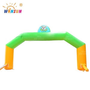 Arches gonflables d'accueil pour événements festifs sur le thème des ours, durables et multicolores de WINSUN - Product Image 1