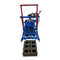 Petite machine à fabriquer des briques inclinées, équipement de moulage de briques manuel portable