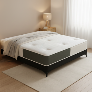 ที่นอนป้องกันภูมิแพ้ ผ้าหุ้มที่นอนแบบพับได้ ขนาด 180 x 200 ซม. ร้านค้าใกล้ฉัน ที่นอนสปริงฟองน้ำ - Product Image 1