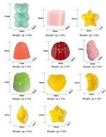 Gummies 5-HTP naturelles, complément 5-HTP avec calcium, L-tryptophane, gommes à mâcher pour soulager le stress, gommes L-théanine, gommes 5-HTP