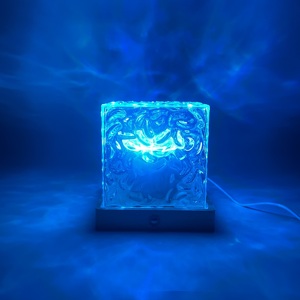 High Quality 16 Colors Romantic Northern <b>Lights</b> Water Ripple LED Projector Night <b>Light</b> <b>Plug</b>-In Touch Remote - Product Image 5
