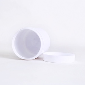 Pot en plastique noir vide 100ml 120ml 150ml 200ml 250ml, pot cosmétique noir, pot pour crème pour le visage, pots en PET noirs - Product Image 5