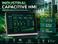 Mochuan Modbus Tcpip, Panel HMI de Pantalla Táctil Capacitiva de 7 Pulgadas, Económico, Interfaz Hombre-Máquina para Sistema Modbus, Visualización y Control