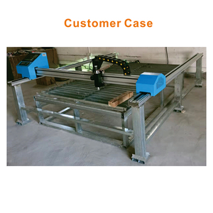 Machine de découpe plasma CNC à <span class=keywords><strong>portique</strong></span> en acier et fer, 1600x3000mm, avec contrôle de hauteur de torche et moteur pas à pas de haute précision, à prix bas - Product Image 5