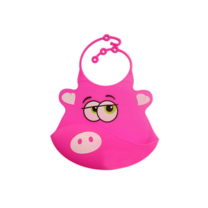 Bavoir bébé en silicone imperméable, couleur personnalisée, pour nourrissons et tout-petits, tablier repas enfant, logo personnalisé, vente en gros - Product Image 3