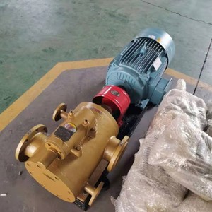 Bomba de Tres Tornillos de Alta Viscosidad para Trabajo Pesado, Rotativa Triple para Transferencia de Aceite Lubricante, para Aplicaciones Marinas, de Acero Inoxidable - Product Image 4