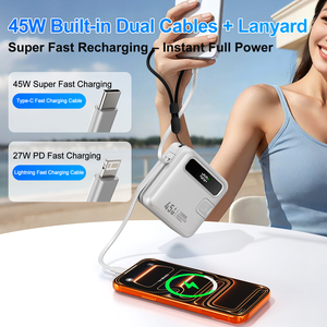 <span class=keywords><strong>Batterie</strong></span> externe 2026 45W 15000mAh à charge AC, nouvelle, fine, économique, de qualité, capacité réelle, portable, haute vitesse - Product Image 3