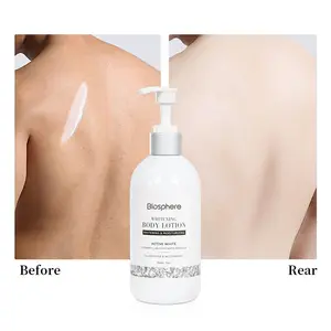 Body Lotion Cream Private Label Vitamin C Bleaching Brightening Kojic Acid Perfume Skin Whitening Body Lotion For Black Skin
