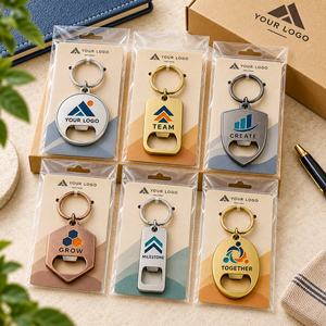 Llavero Abridor de Botellas de Metal con Forma Personalizada, Logotipo Promocional, Regalo Empresarial, Fabricación OEM ODM - Product Image 2
