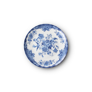 Assiettes à fleurs en porcelaine à succès, bleu et blanc - Product Image 6