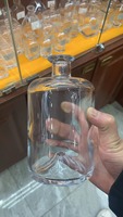 Vente en gros de bouteilles en verre Herb Flint 700ml 750ml Vaporisateur pour bouteilles de liqueur Spiritueux Rhum Whisky Gin Vodka
