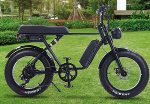 Bicicleta de Montaña eléctrica con batería de litio para hombre adulto, bici ancha de 500w, para nieve, 20 <span class=keywords><strong>e</strong></span>, suspensión completa - Product Image 6
