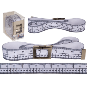 Ceinture de régime, 155x3,8 cm, avec boucle en métal, - Product Image 1