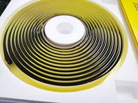 Ruban d'étanchéité en butyl OEM pour phares, mastic étanche pour réparation de carrosserie automobile, outils conformes aux normes VOC, colle en caoutchouc pour joints.
