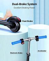 Trottinette électrique à 2 roues Gyroor pour enfants, trottinettes pour enfants en vente, trottinettes pour adolescents, garçons et filles, trottinette à pousser pour enfants pour l'extérieur