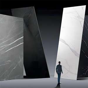 3200x1600mmx9mm 12mm Carreaux <span class=keywords><strong>de</strong></span> sol en porcelaine frittée Dalle aspect marbre émaillé avec design moderne Texture <span class=keywords><strong>de</strong></span> livre assortie pour murs - Product Image 4