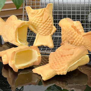 Machine de nourriture de rue de corée, Machine à poisson à cinq bouche ouverte Taiyaki, Machine à gâteau de poisson - Product Image 3