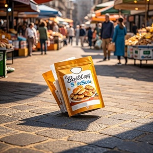 Bolsas de Embalaje para Frutos Secos y Nueces, Bolsas Transparentes con Cierre Hermético para Alimentos, Bolsa con Cierre Vertical para Alimentos - Product Image 4