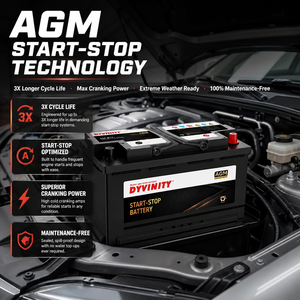 <span class=keywords><strong>Batterie</strong></span> de voiture <span class=keywords><strong>AGM</strong></span> H8 12V 92Ah Start-Stop LN5 FRLLER sans entretien pour Mercedes Benz BMW Audi - Product Image 3