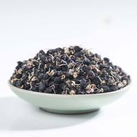 Thé de baies de goji noires naturelles de qualité supérieure, boisson à base de plantes saine pour infusion chaude ou froide, hydratation quotidienne, sans additifs, Anhui Fuli Hall 30 petits sachets