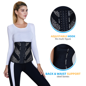 Century Beauty Gaine Corset Amincissante pour Femme, avec Contrôle du Ventre et Soutien Dorsal, Ceinture <span class=keywords><strong>de</strong></span> Maintien et Amincissement <span class=keywords><strong>de</strong></span> la Taille, Effet Brûle-Graisse - Product Image 5
