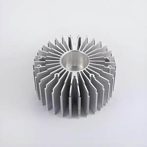 Alta Qualidade Precisão Anodizado 6063 Liga De Alumínio 6000 Série Dissipador De Calor Extrusão Industrial Dobra Resistente à corrosão - Product Image 2