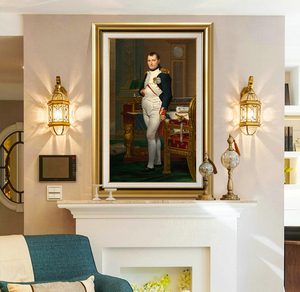 Decoración moderna para el hogar, retrato lujoso, póster de <span class=keywords><strong>restaurante</strong></span>, marco de arte, pintura al óleo del cuerpo femenino - Product Image 6