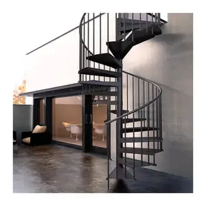 Ace sıcak satış Spiral merdiven ikinci el yuvarlak merdiven açık ev ve Villa Spiral merdiven