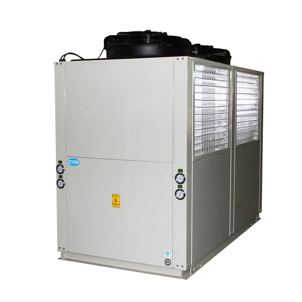 Stainless steel Shell and tube Evaporator Chemical Air Cooled Water Chiller Cooler unit