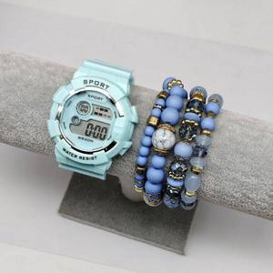 YuSa856 Set Orologio da Donna alla Moda in Lega con Gioielli <span class=keywords><strong>e</strong></span> Bracciale da 20mm, Movimento al Quarzo, Stile Lussuoso, Resistenza all'Acqua 3BAR 2024 - Product Image 4