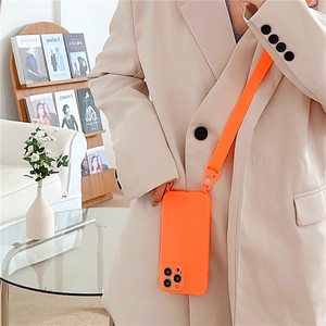 Fundas para Teléfono <span class=keywords><strong>con</strong></span> Correa para Colgar al Cuello para <span class=keywords><strong>iPhone</strong></span> 14 8 Plus Xs 11 12 <span class=keywords><strong>13</strong></span> <span class=keywords><strong>Pro</strong></span> <span class=keywords><strong>Max</strong></span>, <span class=keywords><strong>Funda</strong></span> de Silicona <span class=keywords><strong>con</strong></span> Cordón y Correa - Product Image 1