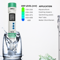 Analyseur de qualité de l'eau numérique étanche HM ORP-200, test de température, mesure ORP, multiparamètre