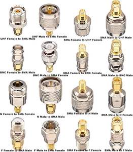 Комплект коаксиальных разъемов Kexin для нестандартных форм, 1-контактный, с медными контактами (папа/мама), прямые поставки с завода, настраиваемый - Product Image 2