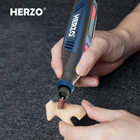 HERZO Mini outil rotatif multi-usage USB 4V Mini perceuse meuleuse rotative sans fil
