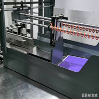 Machine d'emballage automatique de papier électrique industrielle WESTONIX avec PLC, facile à utiliser, haute précision, économie d'énergie
