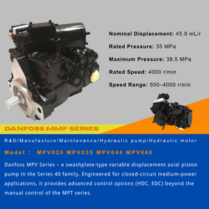 <span class=keywords><strong>Pompe</strong></span> à pistons axiaux à cylindrée variable pour MPV025/MPV035/MPV044/MPV046 |   <span class=keywords><strong>Pompe</strong></span> hydrostatique à circuit fermé série 40 |   25cc | - Product Image 5