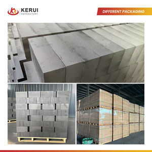 KERUI brique de carbone haute pureté brique <span class=keywords><strong>graphite</strong></span> résistant à l'acide briques de carbone réfractaires anticorrosives pour four de fusion - Product Image 3