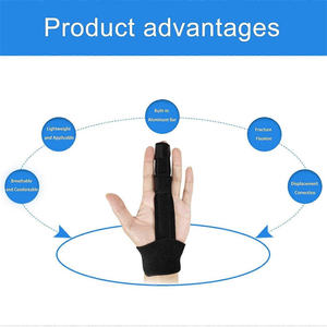 Spalk voor wijs-, middel- en ringvingergewricht, aluminium vingerspalk - Product Image 6