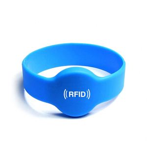 Bracelet RFID personnalisé en silicone par sublimation pour badge d'exposition et passe VIP – Vente en gros - Product Image 5