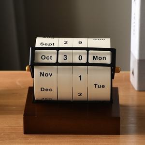 ปฏิทินหมุนแบบตั้งโต๊ะ ปี 2026 พร้อ<span class=keywords><strong>ม</strong></span>ฐานห<span class=keywords><strong>ม</strong></span>ุน ปฏิทินนับถอยหลังสร้างแรงบันดาลใจสำหรับการเรียนและการสอบ - Product Image 4