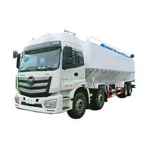 Camión Cisterna Foton 8x4 de Servicio Pesado de 20 Toneladas para Transporte de Granos y Alimentos a Granel para Granjas, Aves de Corral y Ganado - Product Image 4