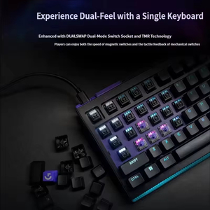 Teclado mecánico para juegos Logitech G512X original con diseño del 75%, cableado, intercambiable en caliente, con tasa de sondeo de 8K y RGB para jugadores de PC. - Product Image 5