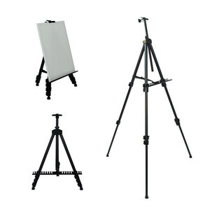 Caballete Plegable de Aluminio Metálico para Exteriores, Personalizado, para Restaurantes, Bodas, Dibujo, Pintura y Exhibición de Lienzos - Product Image 5