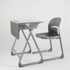 New Design School Furniture Desk And Chair
