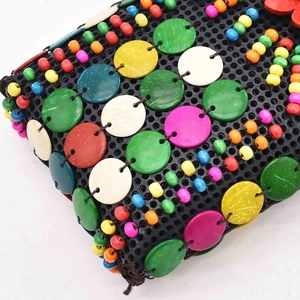 Sac à main en bois de fleurs de couleur radon coloré à la mode pour femmes Portefeuilles pour femmes, sacs bandoulière, sacs pour téléphone portable - Product Image 6