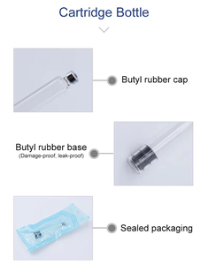 Bolígrafo Metálico Multiusos Reutilizable V2 en Varios Colores, Compatible con Cartuchos de Vidrio de 3 ml, Recargable, para Dosificación de Péptidos, para Salón de Belleza - Product Image 5