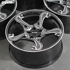 ล้อแม็กซ์ EVOR Forged Custom 5x114.3 อลูมิเนียมอัลลอย ขนาด 17-24 นิ้ว ET 30 มม. สำหรับรถยนต์นั่งส่วนบุคคล ใช้ได้กับ Mercedes Audi BMW - Product Image 5