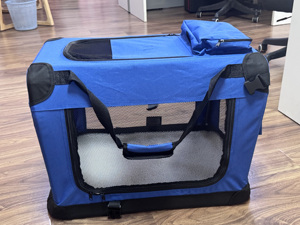 Caja plegable <span class=keywords><strong>para</strong></span> mascotas de transporte de viaje con cesta de malla extensible y <span class=keywords><strong>manta</strong></span> suave y cálida, CAJA PLEGABLE portátil <span class=keywords><strong>para</strong></span> <span class=keywords><strong>perros</strong></span> y gatos - Product Image 5