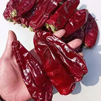 Pimientos Dulces Enteros Deshidratados / Pimientos Rojos Deshidratados / Sabor Dulce Sin Picante / Suministro Directo de Fábrica para la Industria Alimentaria