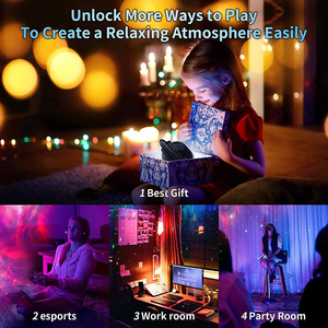 Proyector de Estrellas UFO para Dormitorio, Lámpara LED de Nebulosa Estrellada con Temporizador y Control Remoto, Proyector de Luz Nocturna para Niños, Regalo - Product Image 5